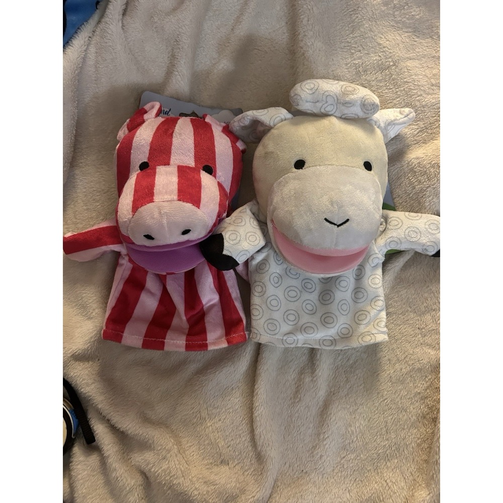 Lot Of‎ Two! Pretend Play Hand Puppet Ages 3 Plus! New